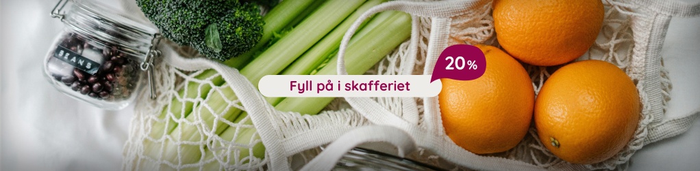 Livsmedel  20 %